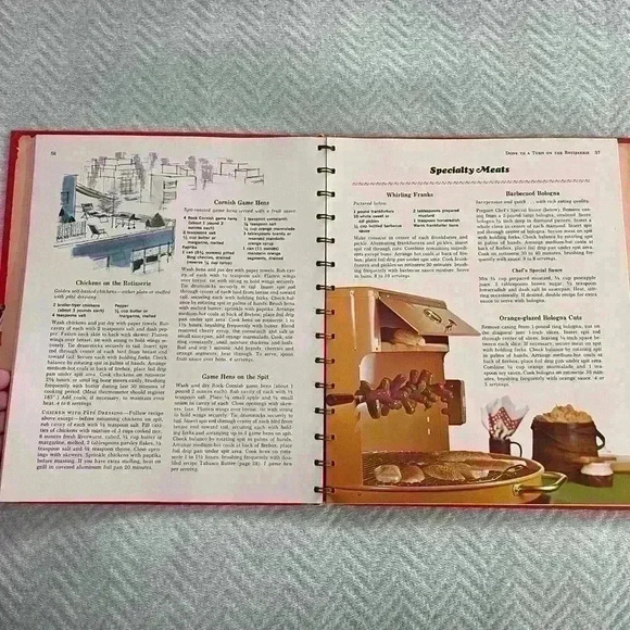 Vintage Betty Crocker First Edition, 1st Printing 1967 Outdoor Cooking BBQ Grill - Picture 6 of 7